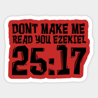 Pulp Fiction Movie Quotes Funny Badass Film T-Shirts Sticker